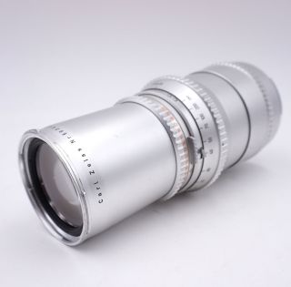 Vintage Carl Zeiss Synchro Compur Sonnar F/5.  6 250mm Camera Lens W/ Case