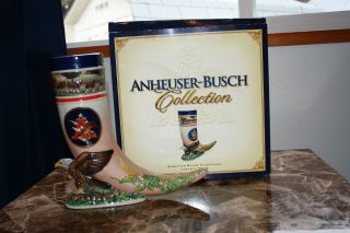 Anheuser Busch Budweiser - Tradition Ceramic Horn Stein Cs627