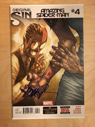 Spider - Man 4 Marvel 2014 First Appearance Silk Nm Signed Humberto Ramos