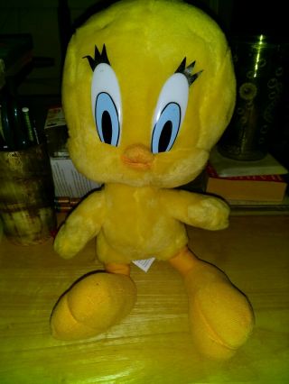 Ace Tweety Bird Plush Looney Tunes Warner Bros 1997 Vintage 10 " X 6 "