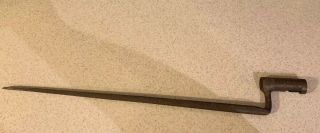 . 69 Caliber M42 U.  S.  Civil War Era Socket Bayonet.  Rare