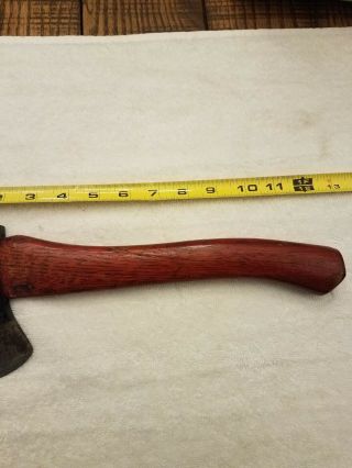 Vintage Plumb BSA Boy Scouts of America Hatchet Permabond Red Handle Camping Axe 2