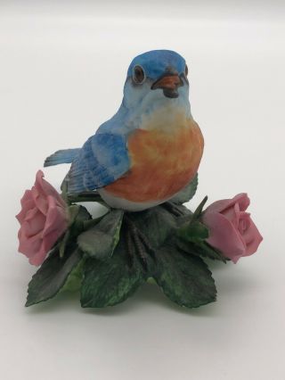 Lenox Fine Porcelain Bird Figurine " Eastern Bluebird "