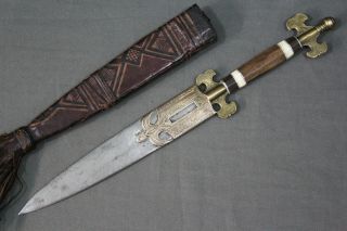 A Fine Dagger From Niger Area - Niger,  20th Century