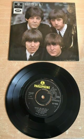 The Beatles Ep No.  2 7 " Vinyl Ep