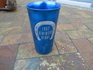 Vintage 1952 Kentucky Derby; Reynolds Aluminum; Jewelup Cup