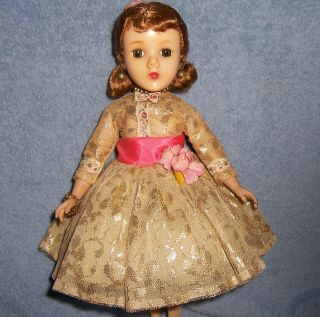 Pretty Vintage 1959 Madame Alexander Shari Lewis Doll Tagged All 14 "