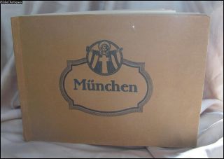 1920s Vintage German Black And White Prints Album - Munich