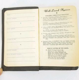 1942 Military Soldiers Psalms Testament Vintage Pocket Bible Christian 2