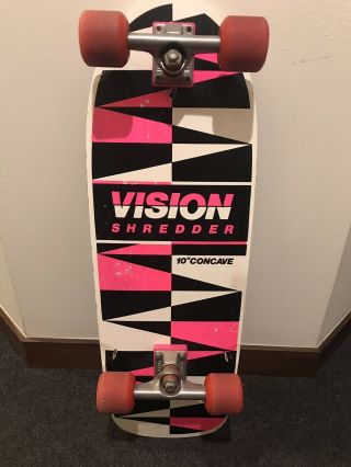 Vintage 1985 Vision Shredder Skateboard Complete Nos Powell Peralta Vision Deck
