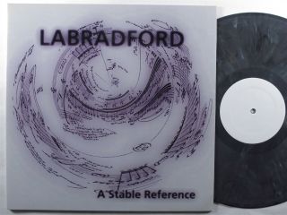 Labradford A Stable Reference Kranky Lp Vg,  Green Marble Vinyl Gatefold