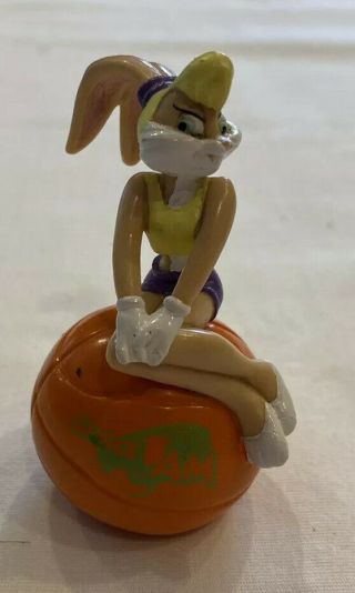 1996 Warner Bros Applause Looney Tunes Space Jam Lola Bunny Pvc Toy Figure 2.  5 "