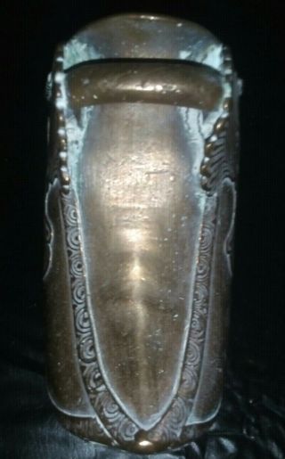 Antique 1800’s Bronze Brass Spanish Conquistador Stirrup Shoe small 2