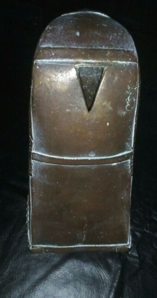Antique 1800’s Bronze Brass Spanish Conquistador Stirrup Shoe small 3