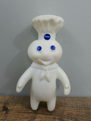 Vintage 1971 Pillsbury Doughboy Rubber Doll Swivel Head