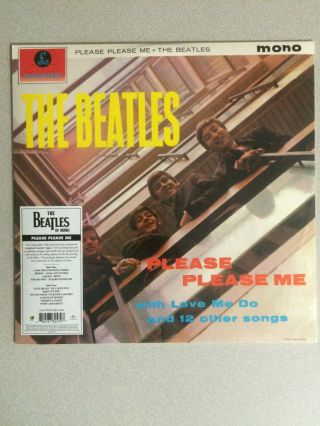 The Beatles Please Please Me Lp 180g Mono Vinyl 2014 Ltd Rare