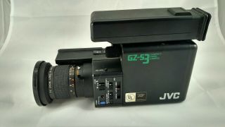 Vintage Jvc Gz - S3 Compact Video Camera Saticon Video Camera