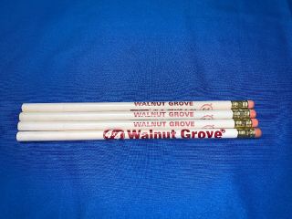 4 Walnut Grove 4x4 Advertising Pencils Atlantic Iowa