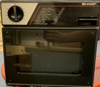 Vintage Sharp Half Pint Microwave Oven R - 4060
