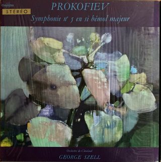 Rare Classic Lp George Szell Profokiev Symphonie 5 Columbia France Saxf 989