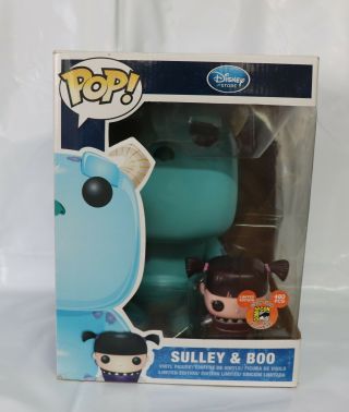 Funko Pop Giant Sulley (large) & Boo (metallic) Sdcc 2012 1/480