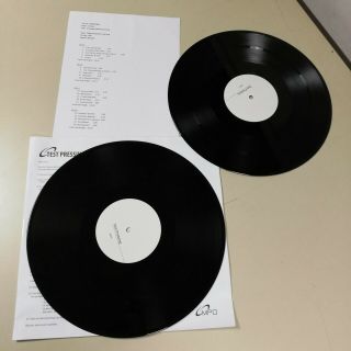 Venom ‎– In League With Satan Volumes 1 And 2 (rare Vinyl Test Pressing)