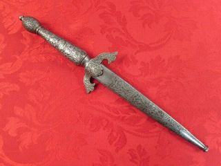 And Rare 19th Century Spanish Toledo Dagger Knife