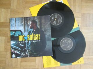 Mc Solaar ‎– Prose Combat - Uk 1st Press 2 X Lp Talkin Loud - 1994