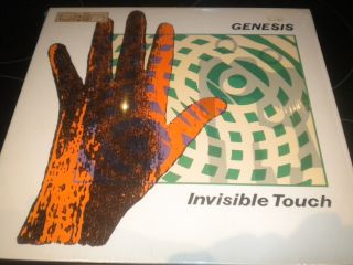 Genesis Invisible Touch - Vinyl Record Lp Album - 1986 - 81641 - 1 - E Phil Collins