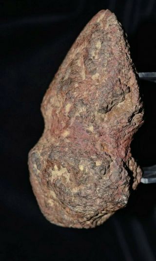 Missouri hematite 3/4 grooved axe indian artifact 3