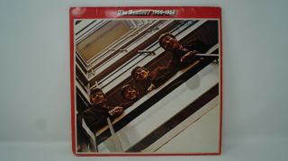 The Beatles Red Album 1962 1966 Uk 1st Press 1973 Double Vinyl Lp