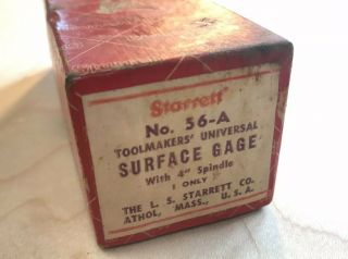 Starrett No.  56 - A,  Surface Gage