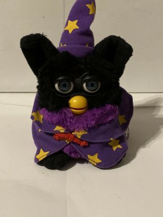 Vintage 1999 Furby Wizard Special Edition Blue Eyes 70 - 896 Toys R Us