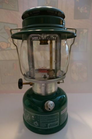 Rare Vintage Nos Coleman Lantern Model 639 Cp Rail 1982/2 - Never Fired