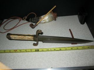 1861 Richmond Va Csa Civil War Confederate Bowie Knife Sword