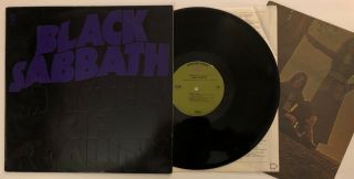 Black Sabbath - Master Of Reality - 1971 Us 1st Press W/ Poster Bs 2562 (ex)