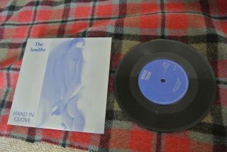 The Smiths Hand In Glove/handsome Devil 7 " Vinyl Rough Trade Label