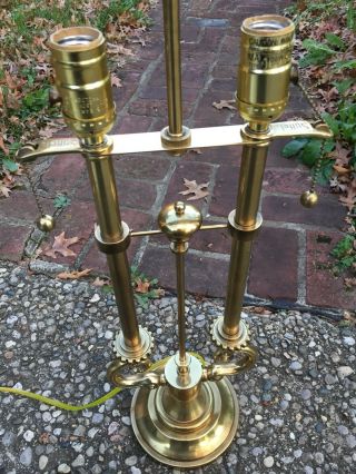 Vintage Brass Stiffel Table Lamp Great Looks 2