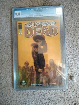 The Walking Dead 1 Cgc 9.  8 Variant Wizard World Philadelphia Edition Image