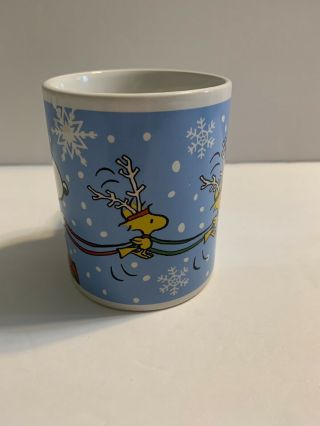 Peanuts Gang Charlie Brown Snoopy Woodstock Christmas Coffee/Tea Mug By Galerie 2