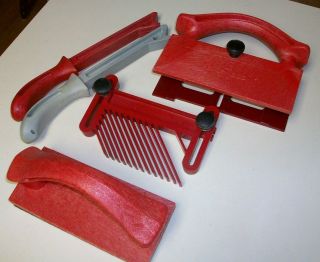 Shopsmith Mark V Safety Kit 5 Piece Red 500/505/510 Models