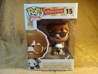 Funko Pop Movies The Hangover Alan & Baby Carlos 15 Vaulted - S&h Usa