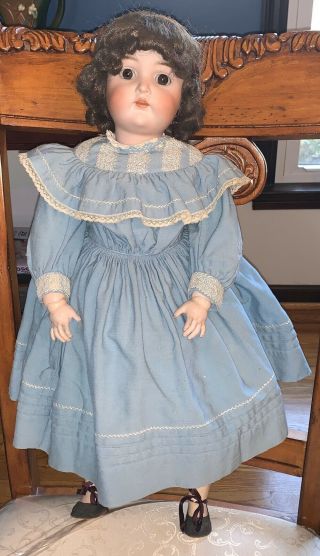 Large 25” Simon Halbig 62 Antique German Doll Bisque K R Kammer Reinhardt