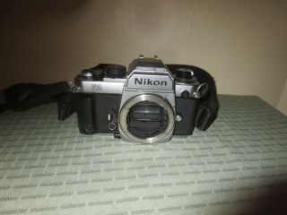 Vintage Nikon Fa 35mm Slr Film Camera Body Only Serial 5061663 Made In Japan