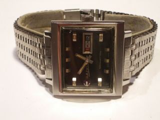 Rado Very Rare Vintage Mens Watch,  Manhattan,  Swiss,  Automatic,  Orig,  Very Good