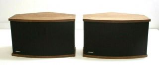 Pair Vintage Bose 901 Series V Speakers (walnut) Needs Re - Foam A128