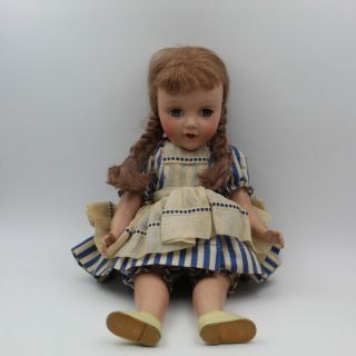 VINTAGE 50 ' S MADAME ALEX MARGARET AMERICAN CHARACTER POLLY PIGTAIL 14 