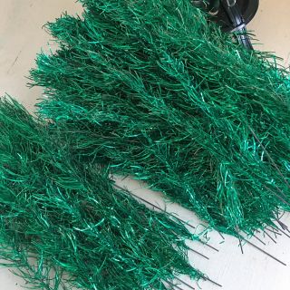 Vintage Green Blue Holi - Gay Aluminum Christmas Tree 165 Branches 7ft Midcentury 3