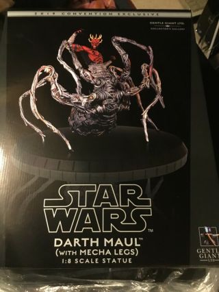 Swcc 2019 Darth Maul With Mecha Legs Statue - Number 3 Of 500