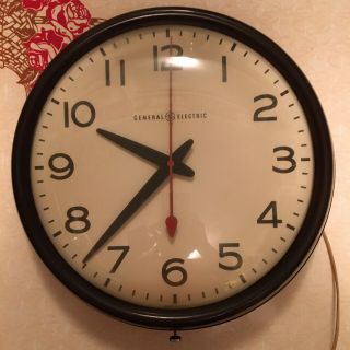 General Electric Vintage Antique Wall Clock